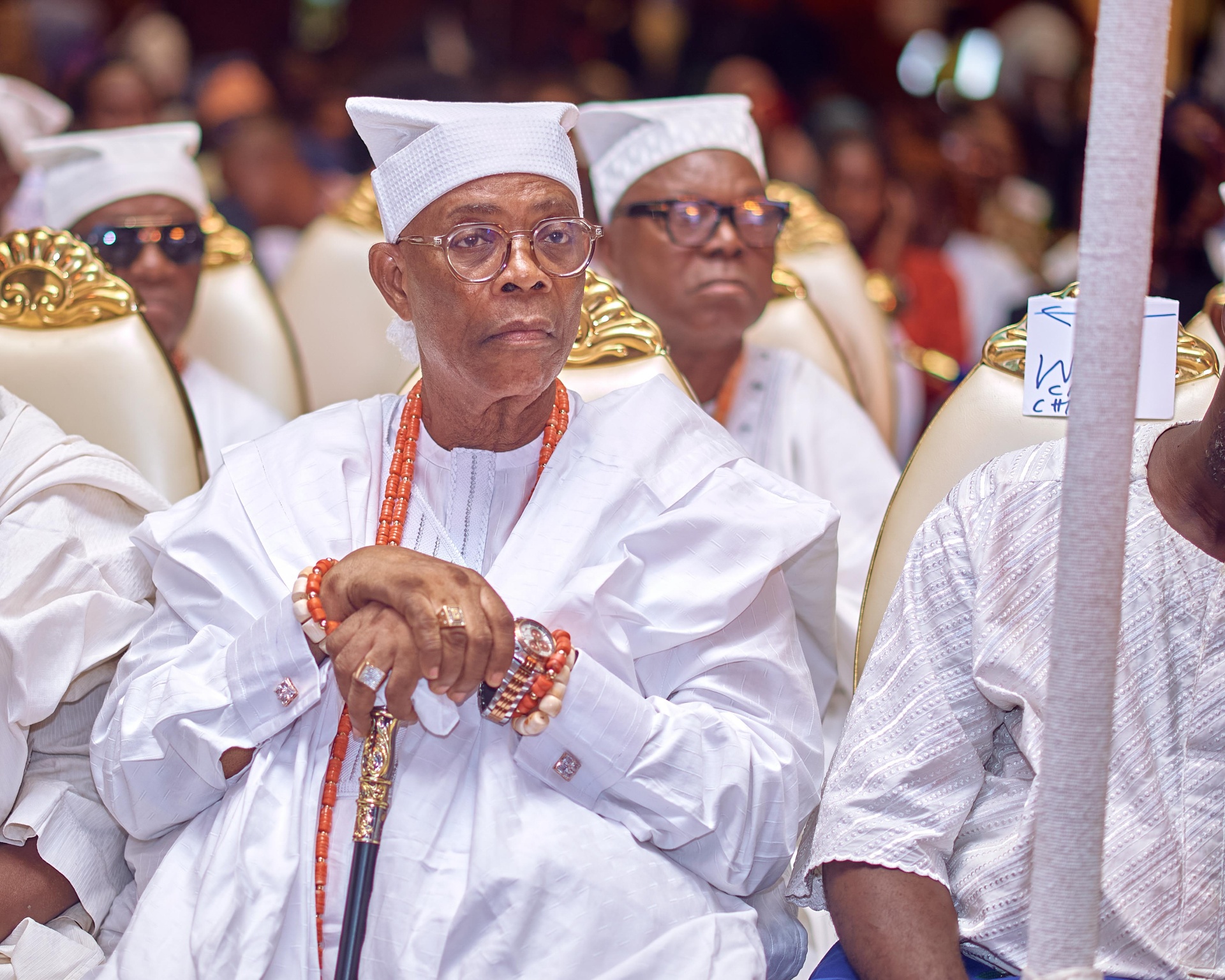 Royal fathers and distinguished guests